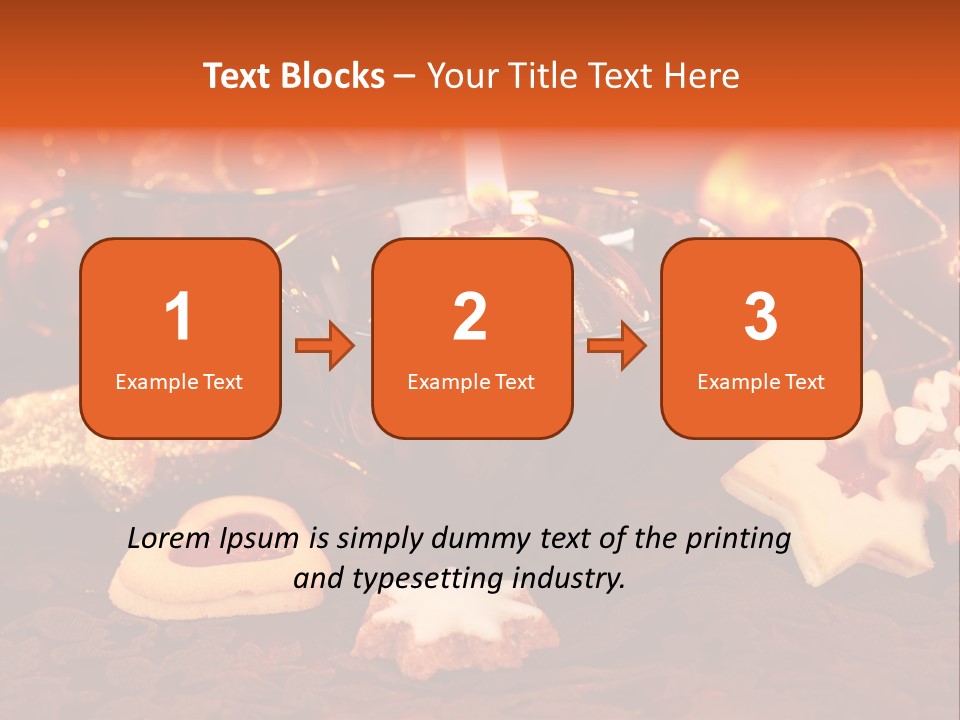 Ornament Delicious Seasonal PowerPoint Template
