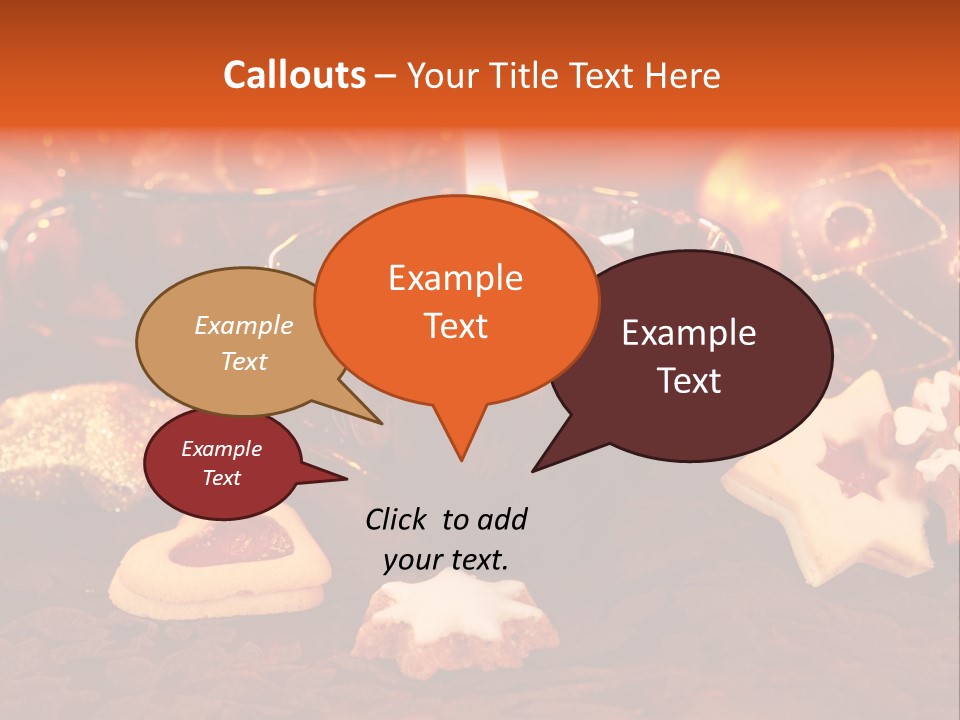 Ornament Delicious Seasonal PowerPoint Template