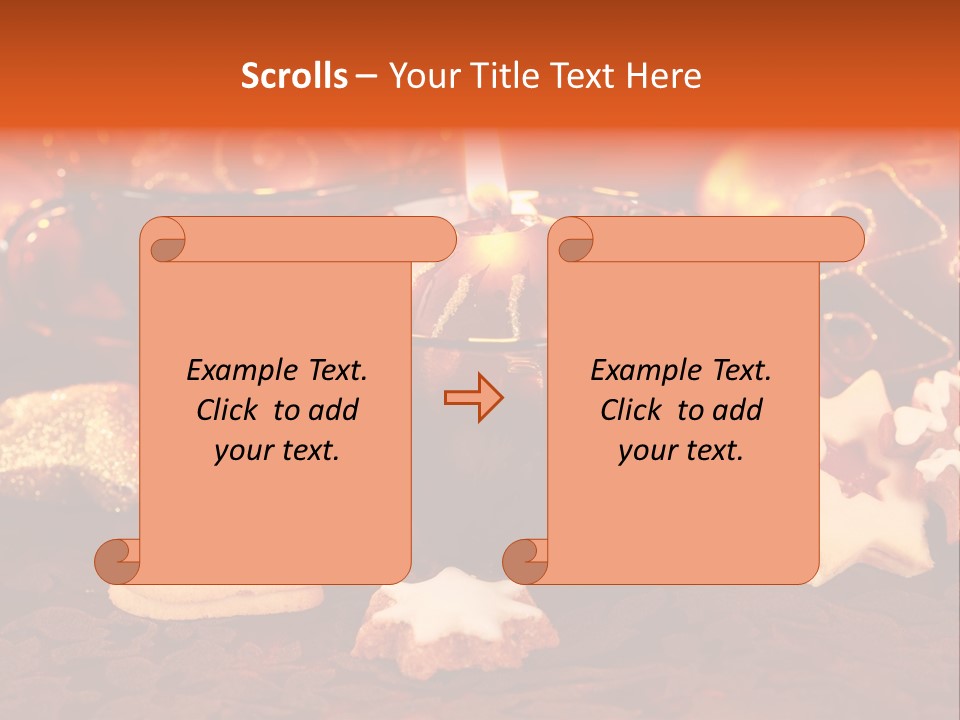 Ornament Delicious Seasonal PowerPoint Template