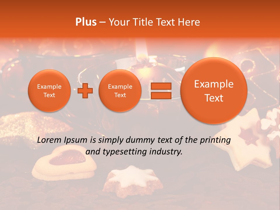 Ornament Delicious Seasonal PowerPoint Template