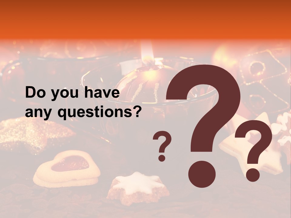 Ornament Delicious Seasonal PowerPoint Template