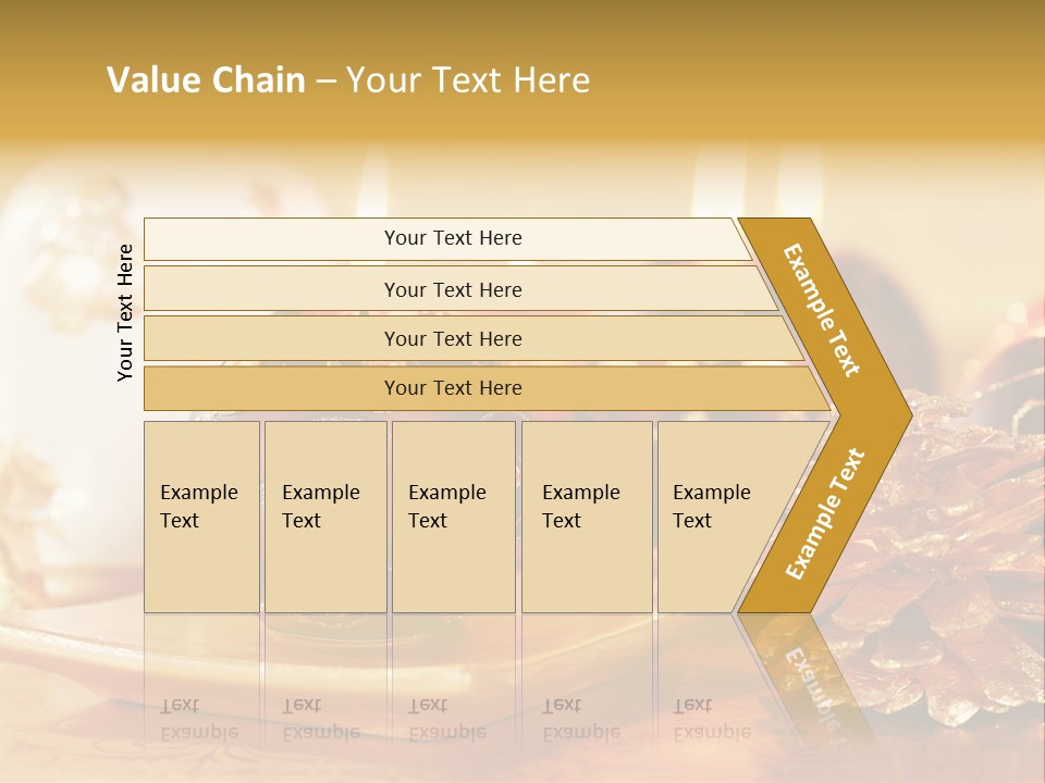 Ball Gold Tradition PowerPoint Template