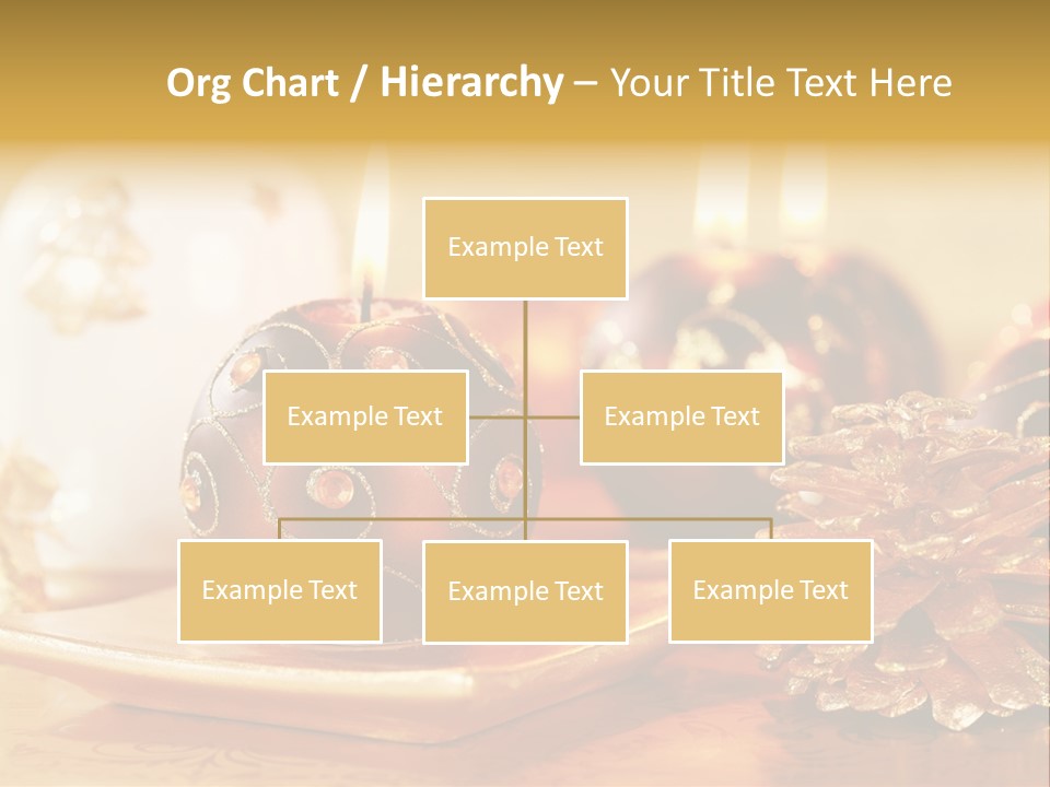 Ball Gold Tradition PowerPoint Template