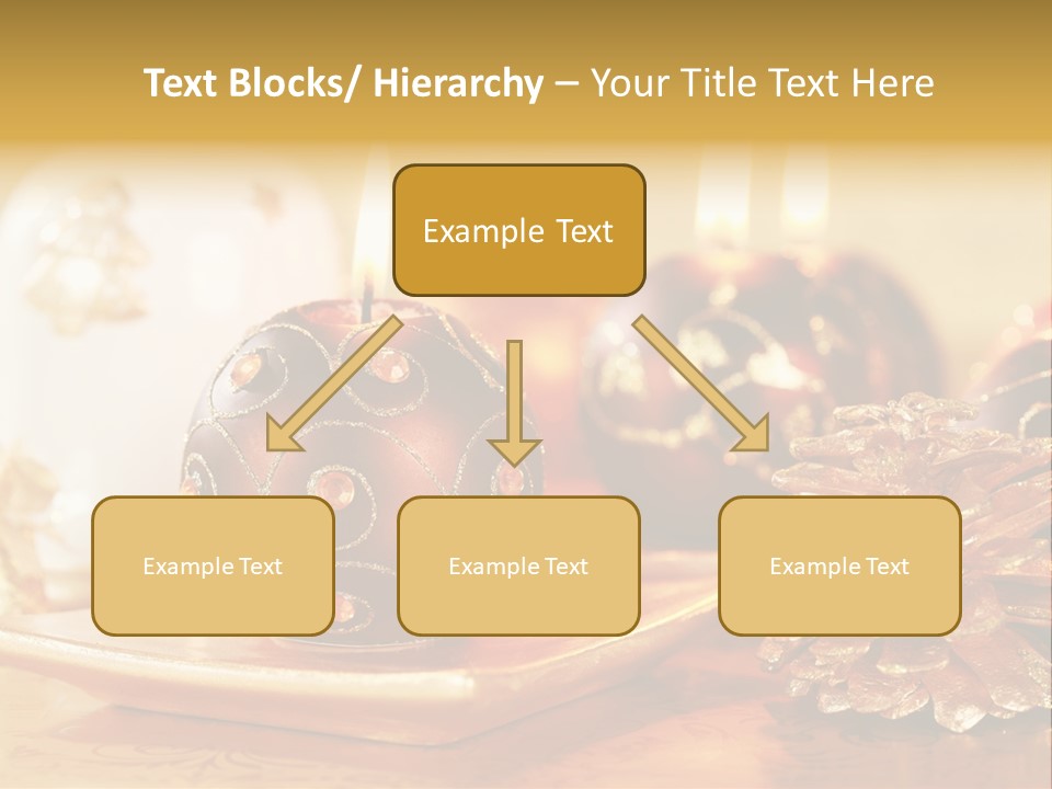 Ball Gold Tradition PowerPoint Template