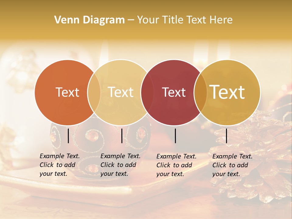 Ball Gold Tradition PowerPoint Template