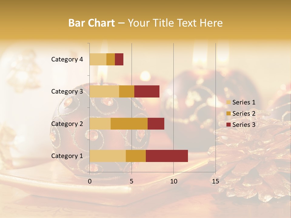 Ball Gold Tradition PowerPoint Template