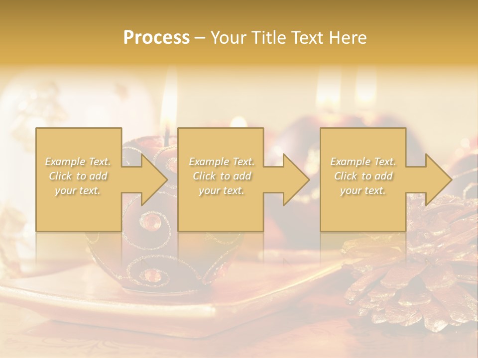 Ball Gold Tradition PowerPoint Template