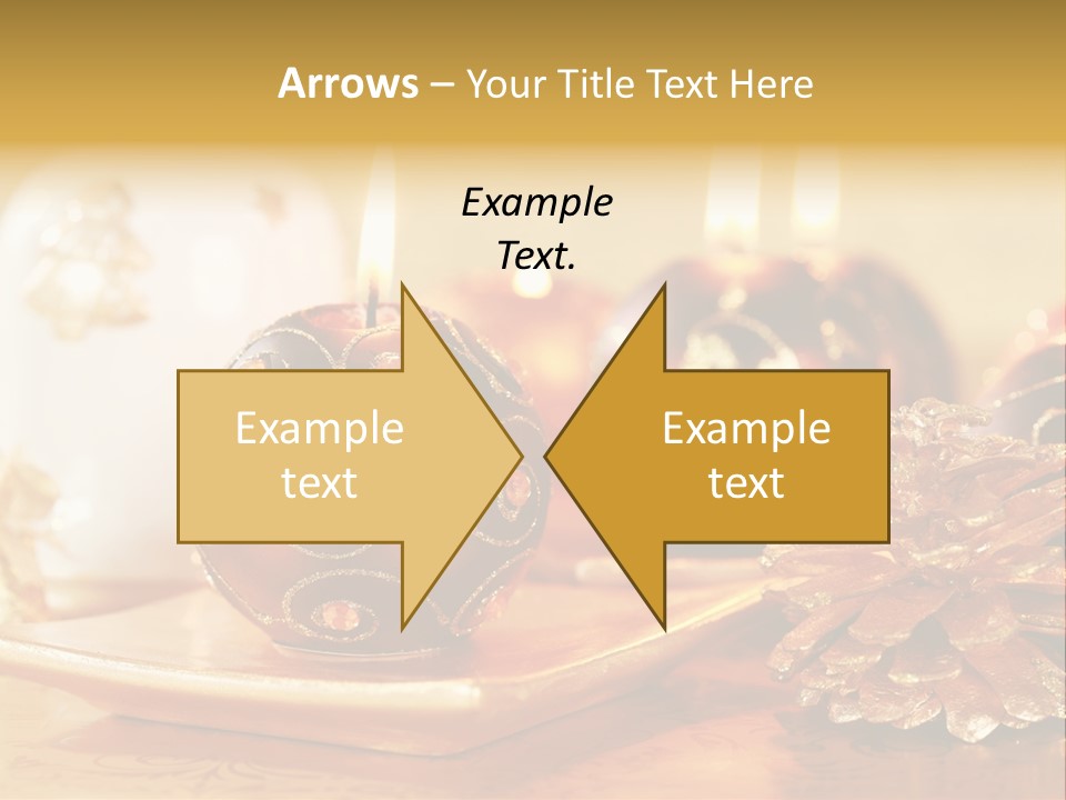 Ball Gold Tradition PowerPoint Template