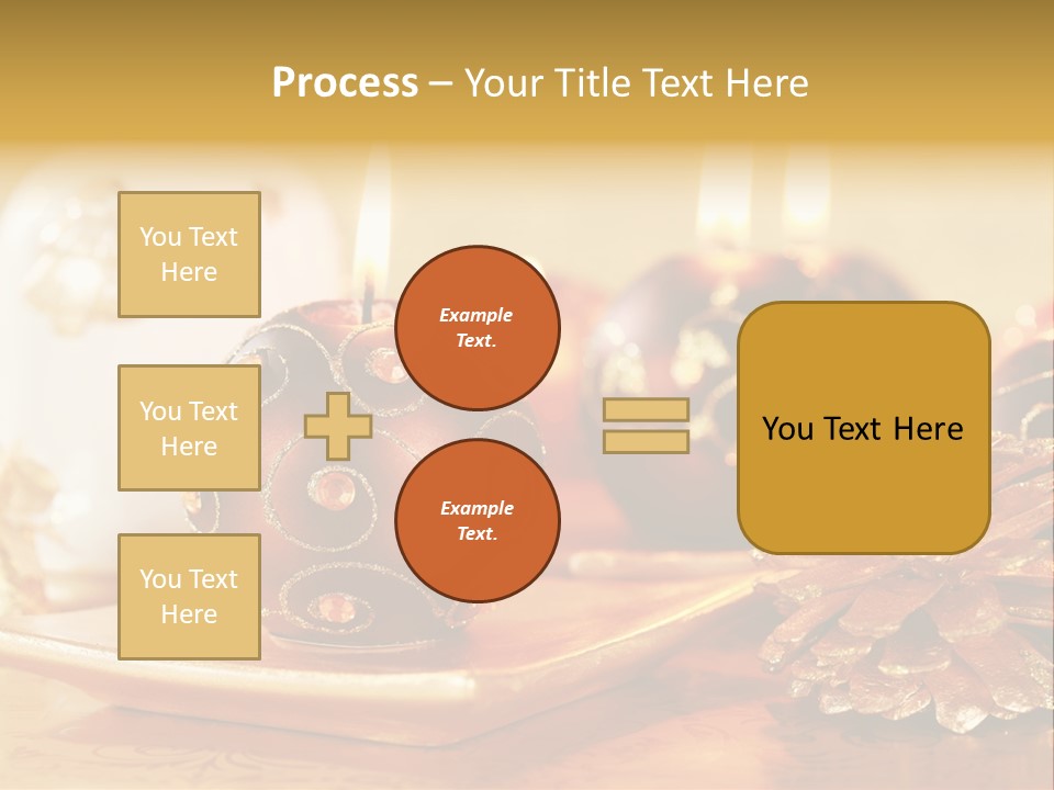 Ball Gold Tradition PowerPoint Template