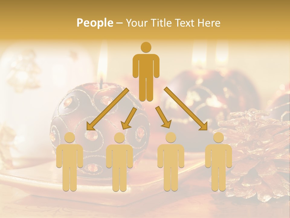 Ball Gold Tradition PowerPoint Template