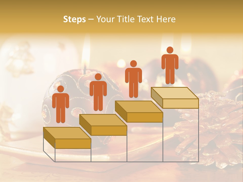 Ball Gold Tradition PowerPoint Template