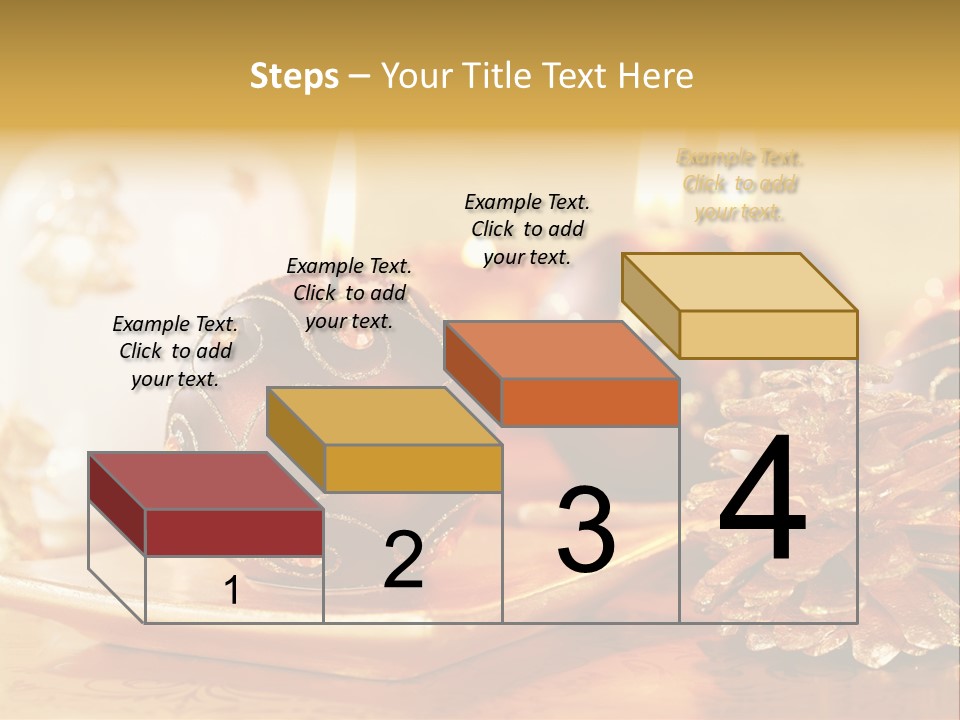 Ball Gold Tradition PowerPoint Template