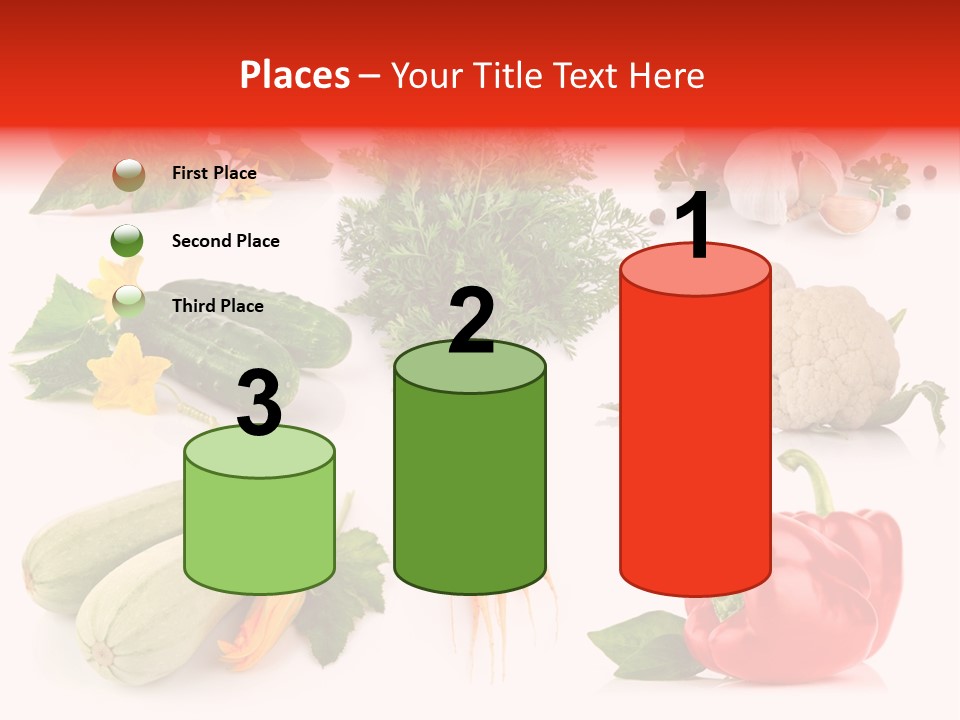 Juicy Vitamin Leaf PowerPoint Template