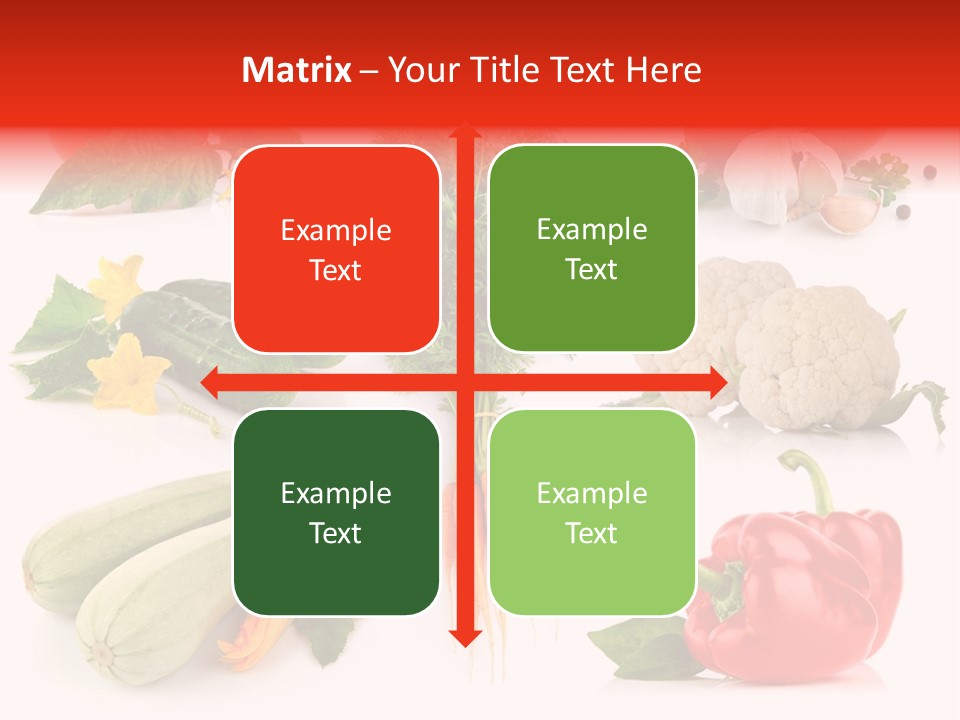 Juicy Vitamin Leaf PowerPoint Template