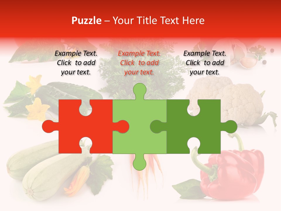 Juicy Vitamin Leaf PowerPoint Template