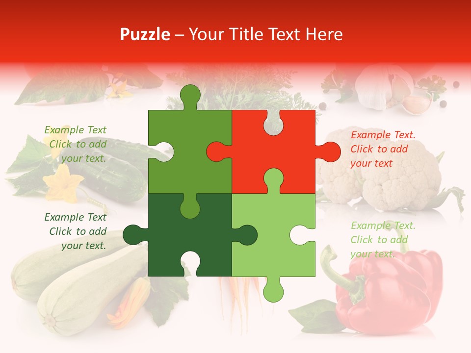 Juicy Vitamin Leaf PowerPoint Template