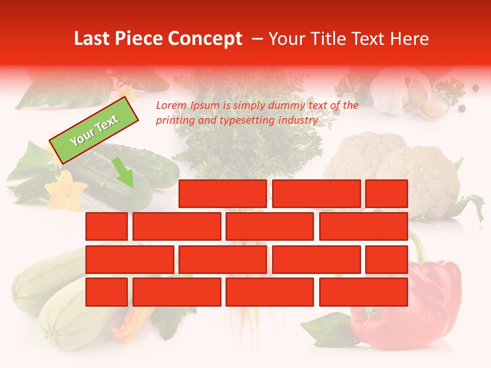Juicy Vitamin Leaf PowerPoint Template