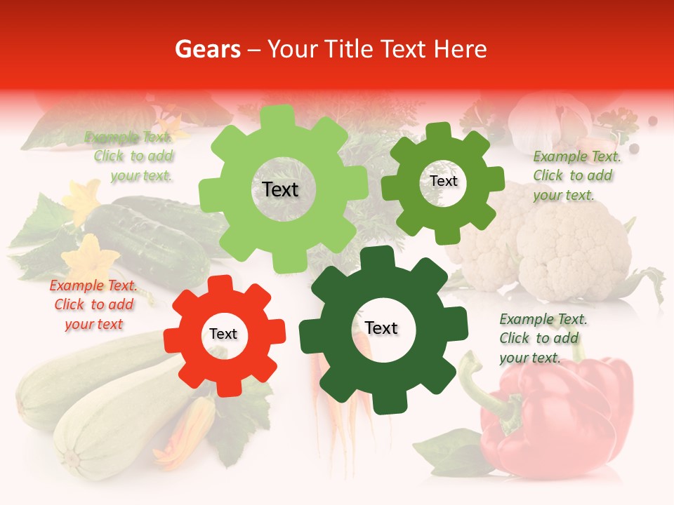 Juicy Vitamin Leaf PowerPoint Template