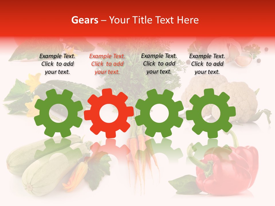 Juicy Vitamin Leaf PowerPoint Template