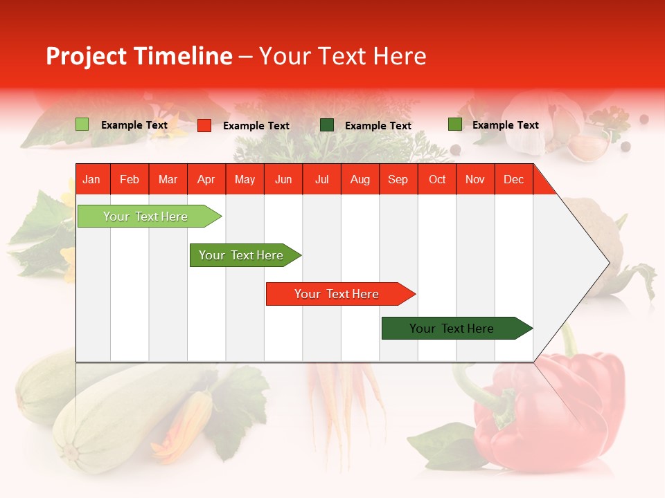 Juicy Vitamin Leaf PowerPoint Template