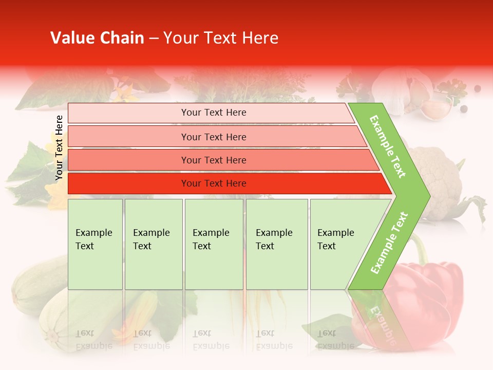 Juicy Vitamin Leaf PowerPoint Template