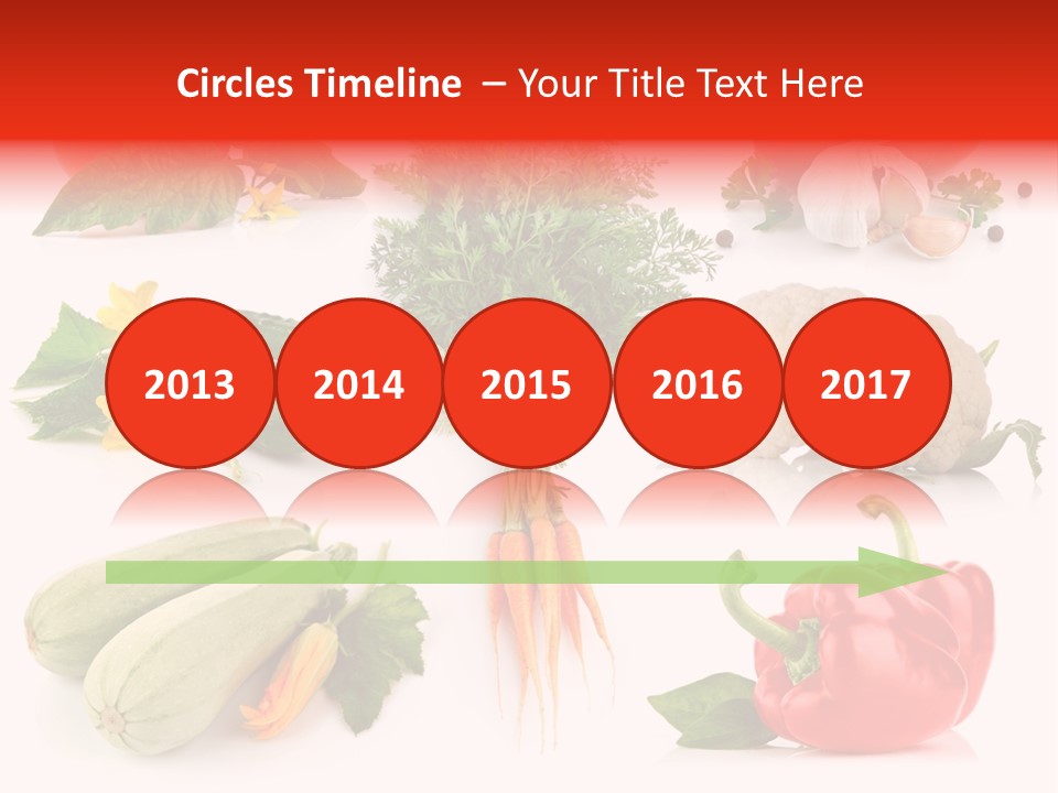 Juicy Vitamin Leaf PowerPoint Template