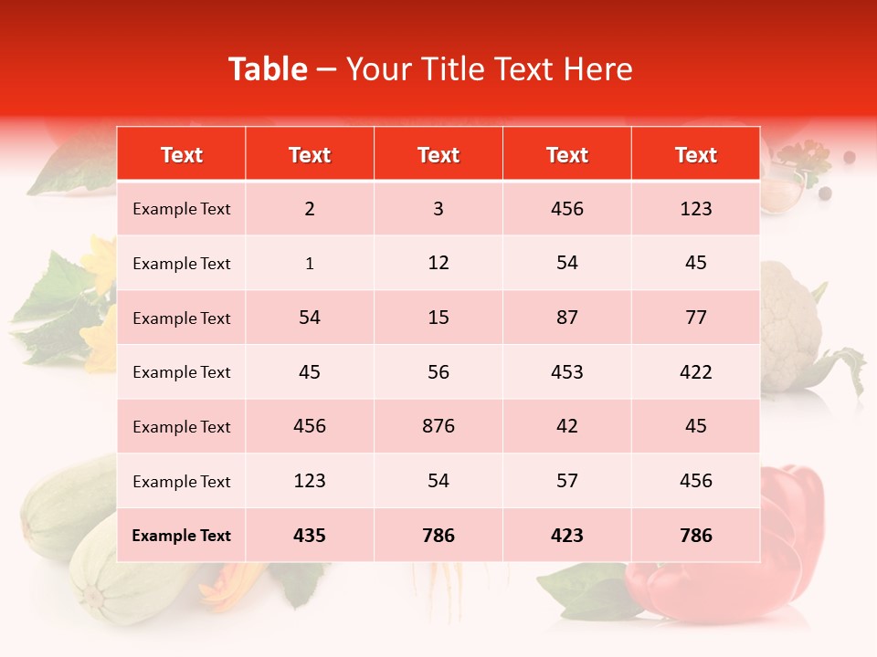Juicy Vitamin Leaf PowerPoint Template
