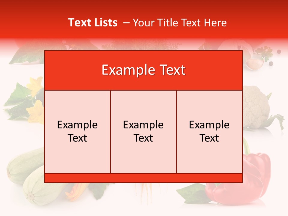 Juicy Vitamin Leaf PowerPoint Template
