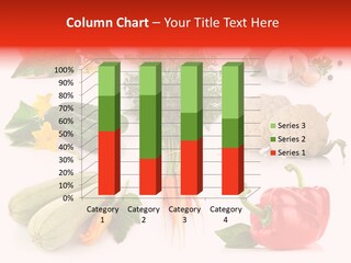 Juicy Vitamin Leaf PowerPoint Template