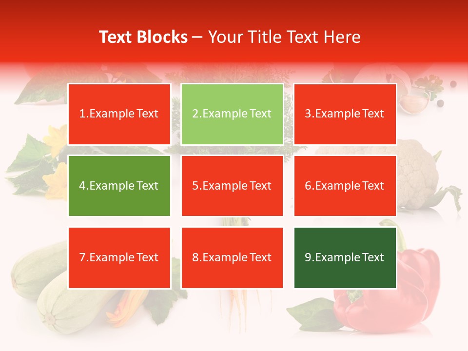 Juicy Vitamin Leaf PowerPoint Template