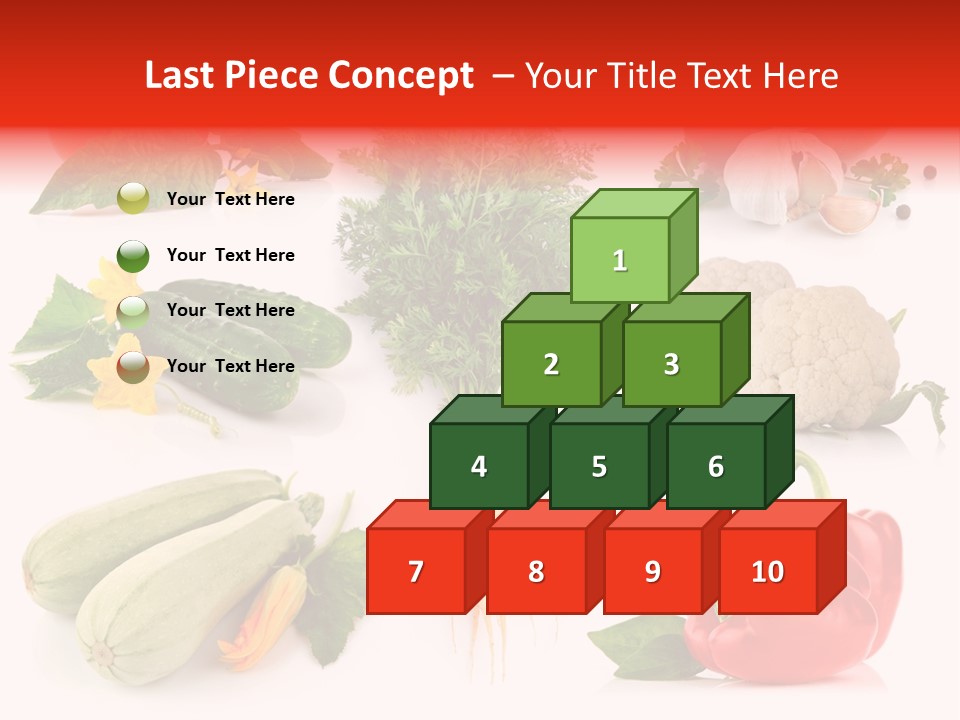 Juicy Vitamin Leaf PowerPoint Template