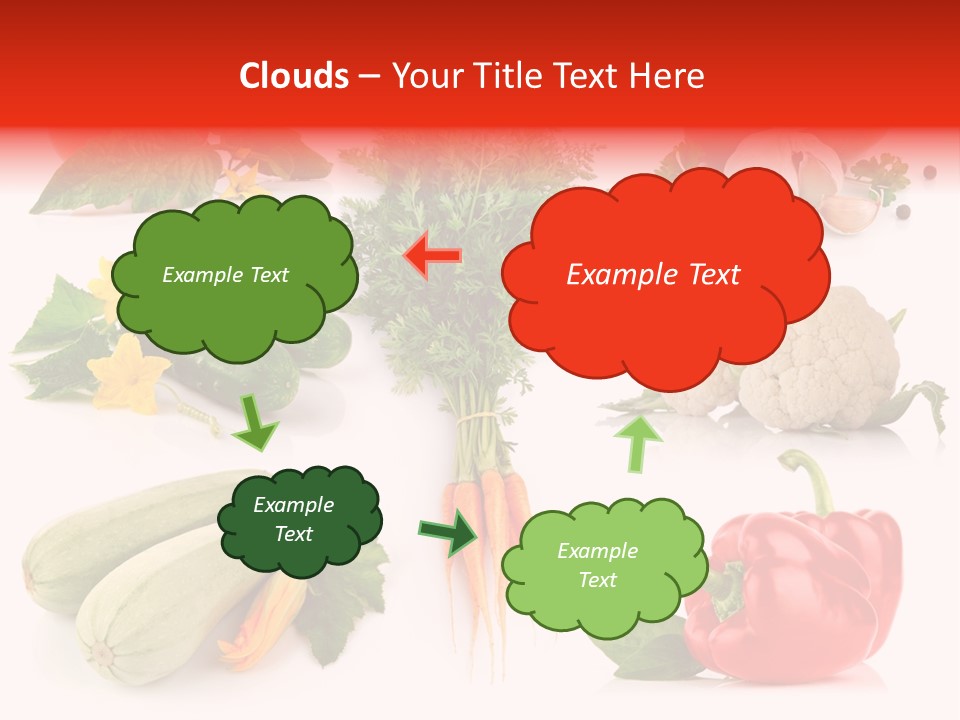 Juicy Vitamin Leaf PowerPoint Template