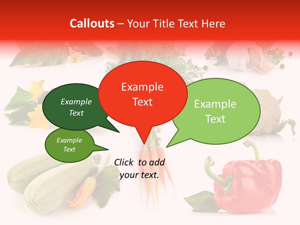 Juicy Vitamin Leaf PowerPoint Template
