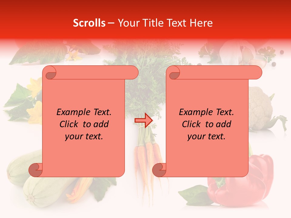 Juicy Vitamin Leaf PowerPoint Template