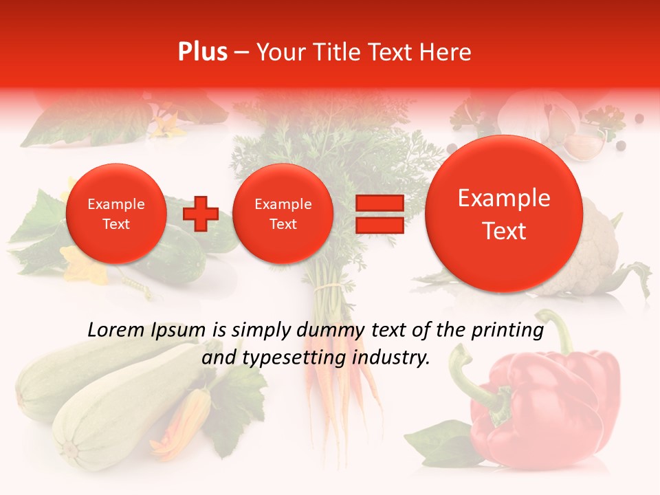 Juicy Vitamin Leaf PowerPoint Template