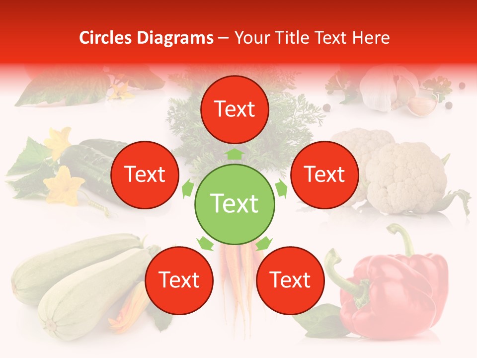 Juicy Vitamin Leaf PowerPoint Template