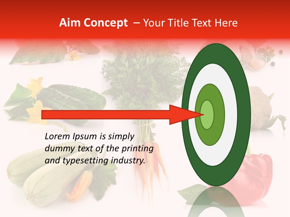 Juicy Vitamin Leaf PowerPoint Template