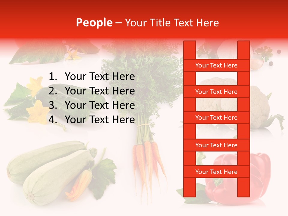 Juicy Vitamin Leaf PowerPoint Template