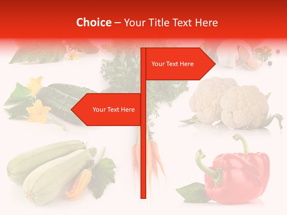 Juicy Vitamin Leaf PowerPoint Template