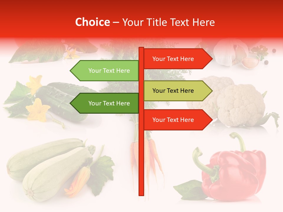 Juicy Vitamin Leaf PowerPoint Template