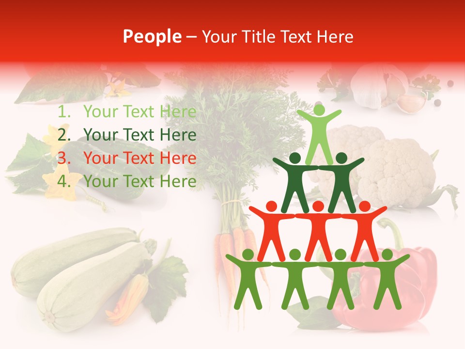 Juicy Vitamin Leaf PowerPoint Template