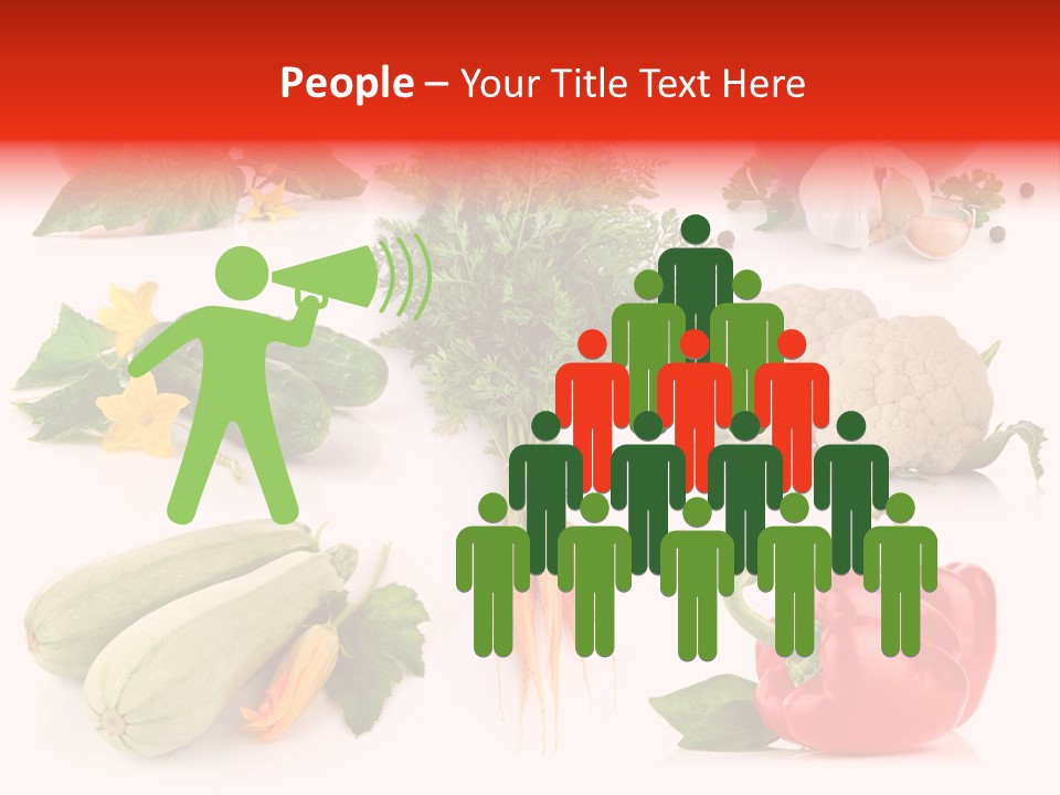 Juicy Vitamin Leaf PowerPoint Template