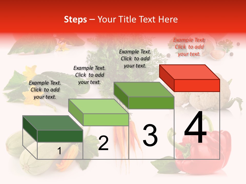 Juicy Vitamin Leaf PowerPoint Template