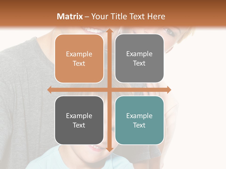 Parent Kid Woman PowerPoint Template