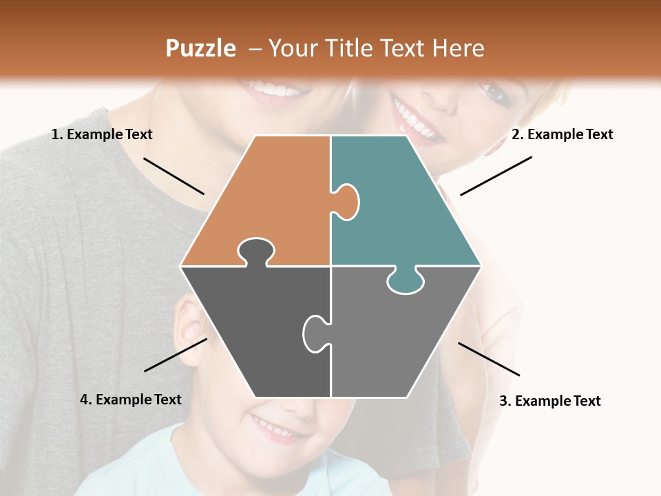 Parent Kid Woman PowerPoint Template