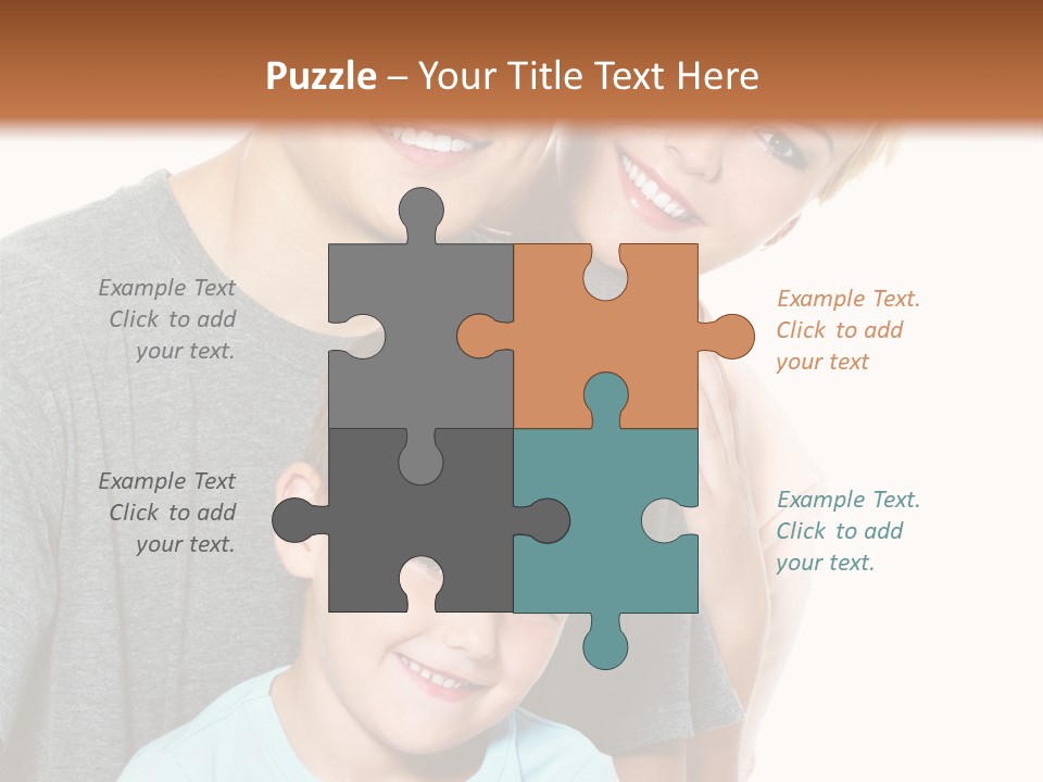 Parent Kid Woman PowerPoint Template