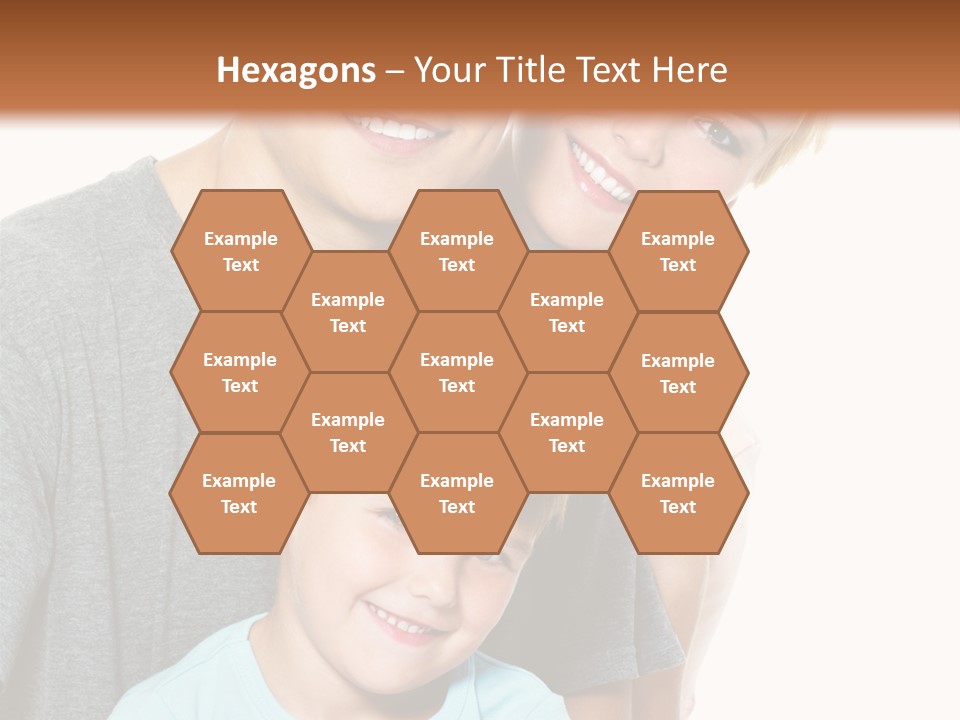 Parent Kid Woman PowerPoint Template