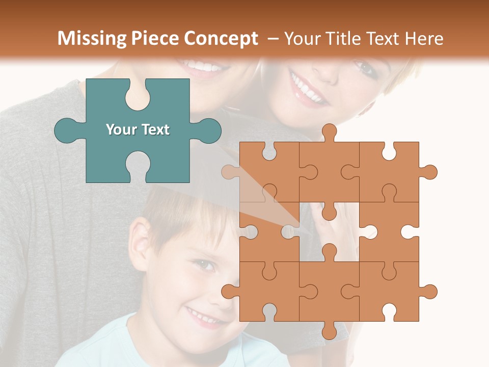 Parent Kid Woman PowerPoint Template