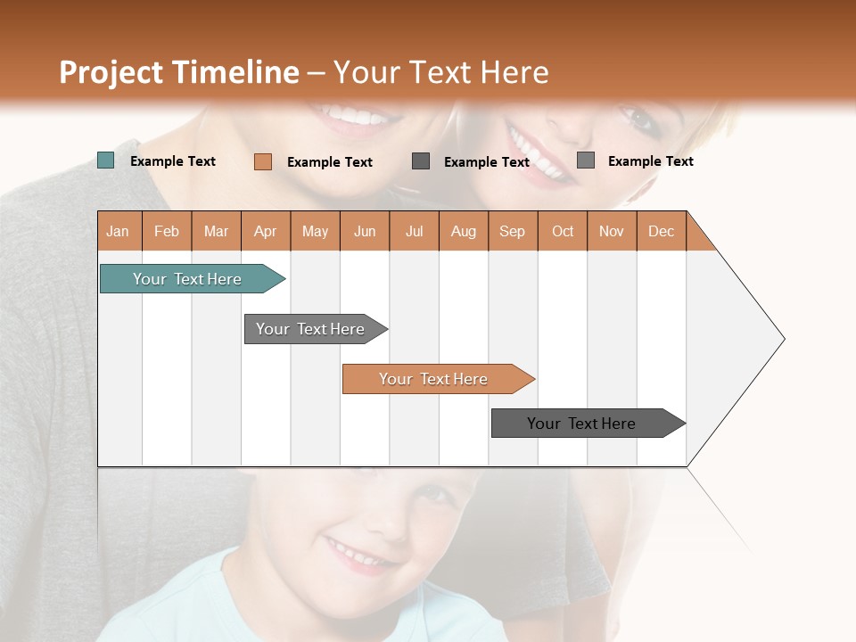 Parent Kid Woman PowerPoint Template