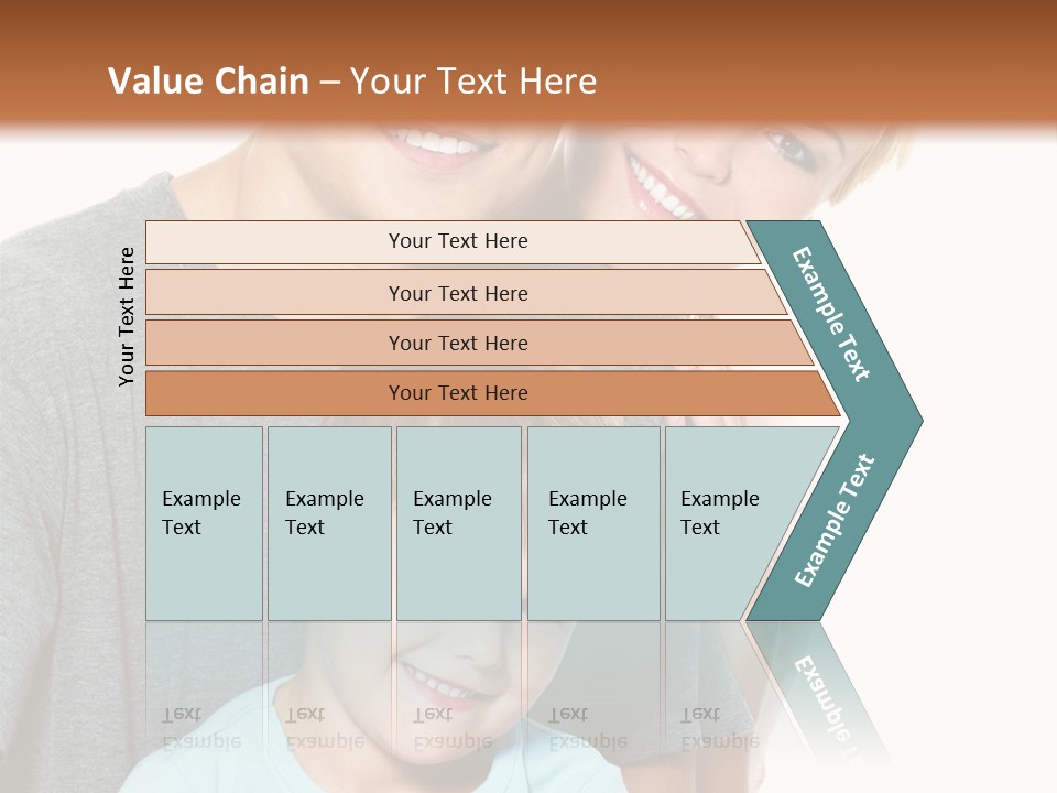 Parent Kid Woman PowerPoint Template